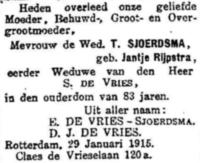 003772 Familieadvertentie Rotterdam, 29-01-1915.jpg